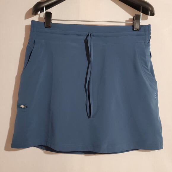 Coolibar Pants - Coolibar Womens UPF 50+ Travel Skort Size XS Blue Active Outdoors Performance